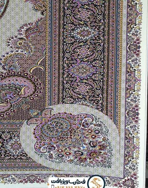 عکس فرش ماشینی طرح ماهی