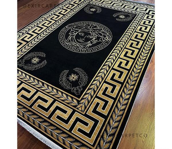 عکس فرش زمینه مشکی