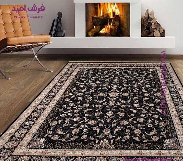 عکس فرش زمینه مشکی