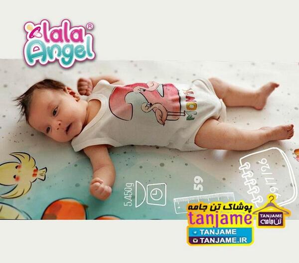 عکس ماهگرد نوزاد با کاپ کیک