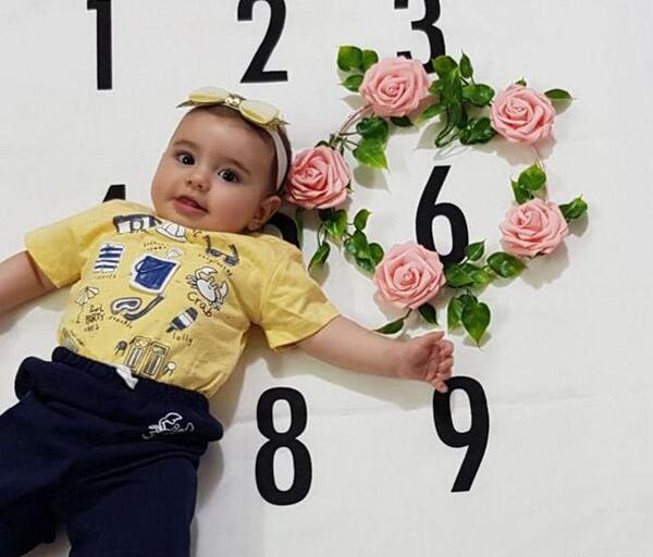 عکس ماهگرد نوزاد 6 ماهه