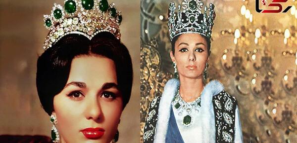 عکس ملکه ایران فرح