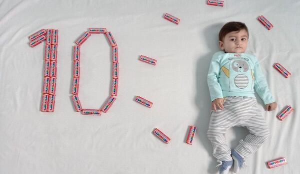 عکس ماهگرد نوزاد 10 ماهه