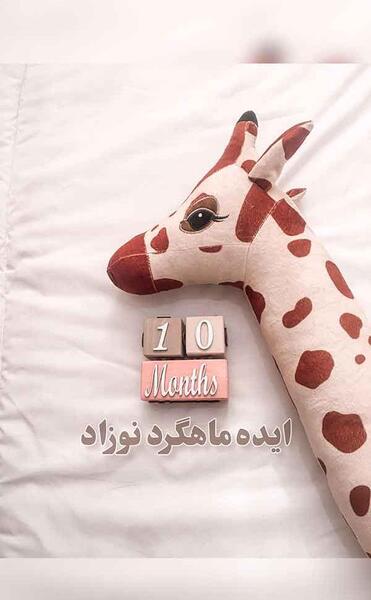 خانگی عکس ماهگرد نوزادان