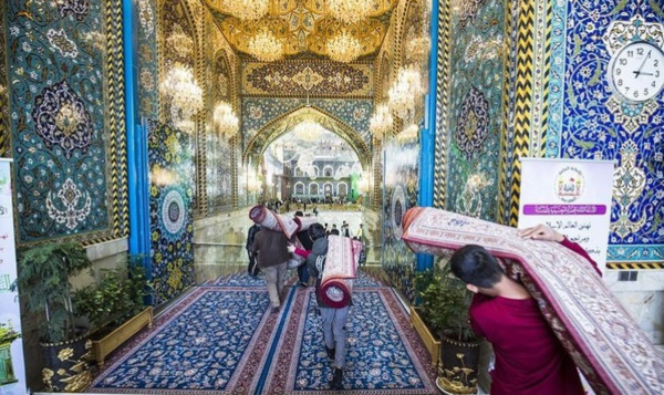 عکس جدید از حرم امام حسین