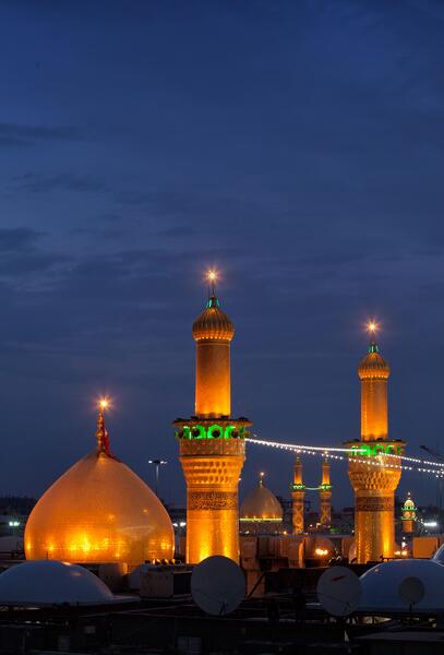 عکس جدید از حرم امام حسین