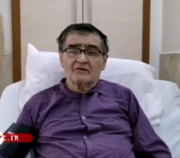 عکس جدید رضا رویگری در خانه سالمندان