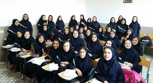 عکس دختر کلاس هفتمی خوشگل