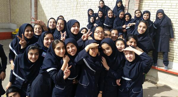 عکس دختر کلاس هفتمی خوشگل
