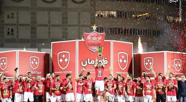 عکس جدید قهرمانی پرسپولیس امشب
