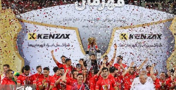 عکس جدید قهرمانی پرسپولیس امشب