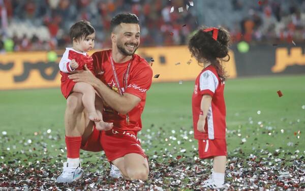 عکس جدید قهرمانی پرسپولیس امشب