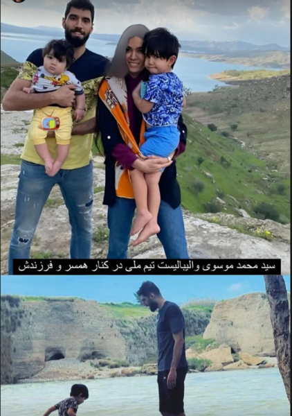 عکس جدید موسوی و همسرش