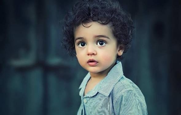 عکس دختر بچه خوشگل چشم ابرو مشکی