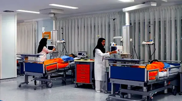 عکس داخل بیمارستان میلاد تهران