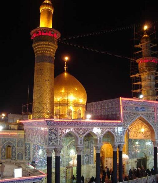 عکس داخل حرم امام حسین ع