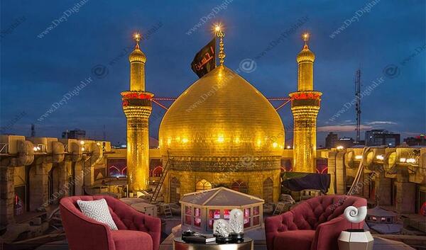 عکس داخل حرم امام حسین ع