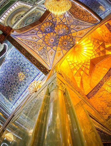 عکس داخل حرم امام حسین ع