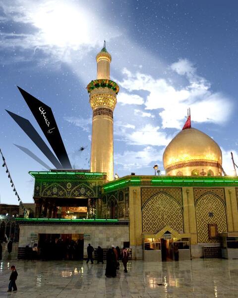 عکس با کیفیت از داخل حرم امام حسین