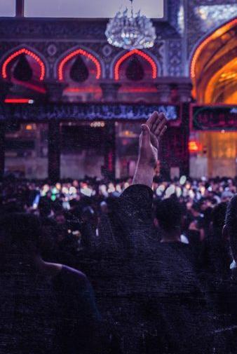 عکس با کیفیت از داخل حرم امام حسین