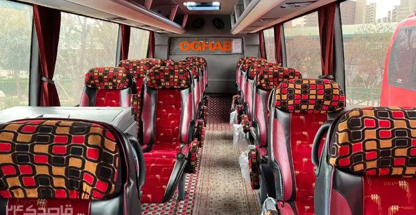 عکس داخل اتوبوس اسکانیا درسا