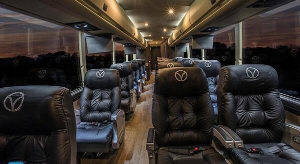 عکس داخل اتوبوس اسکانیا vip