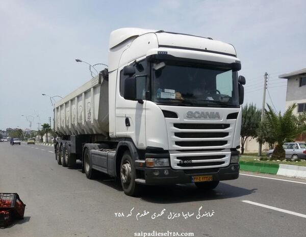 عکس داخل اسکانیا ۴۵۰