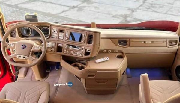 عکس داخل اسکانیا ۵۰۰
