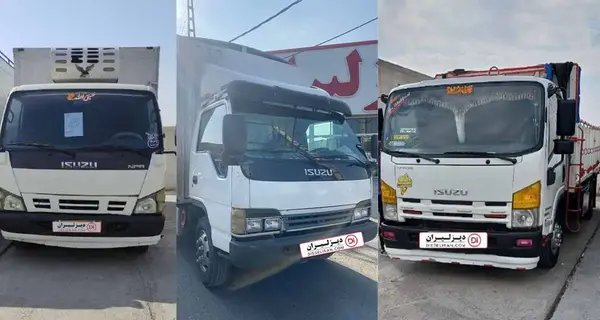 عکس داخل کابین ایسوزو ۶ تن