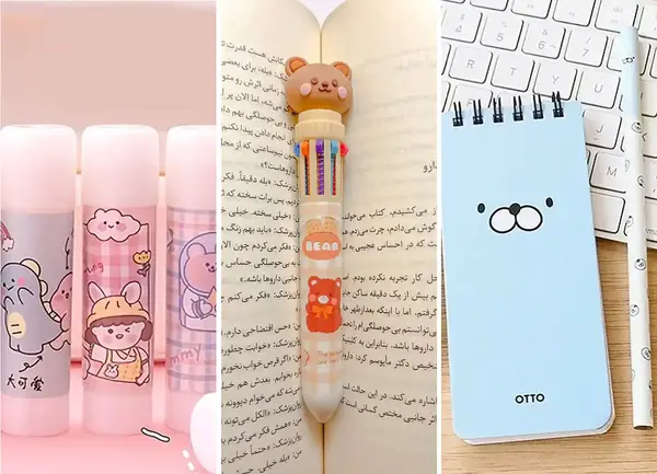 عکس وسایل کیوت مدرسه