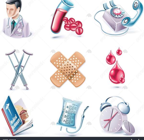 عکس وسایل پزشکی کارتونی