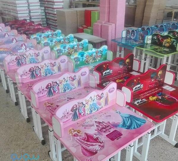 عکس وسایل مدرسه دختر کفشدوزکی