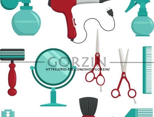 عکس وسایل آرایشگاه مردانه