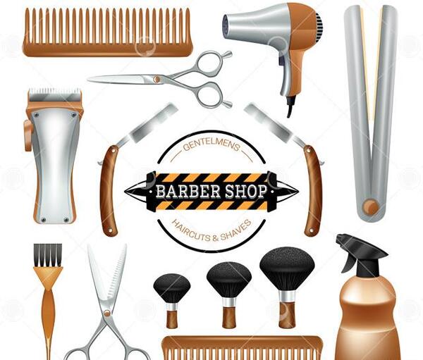 عکس وسایل آرایشگاه مردانه
