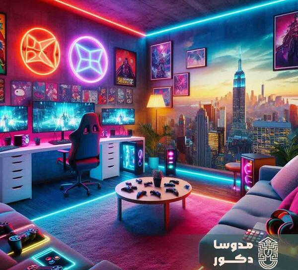 عکس وسایل اتاق گیمینگ