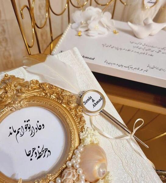 عکس تزیین وسایل بله برون عروس