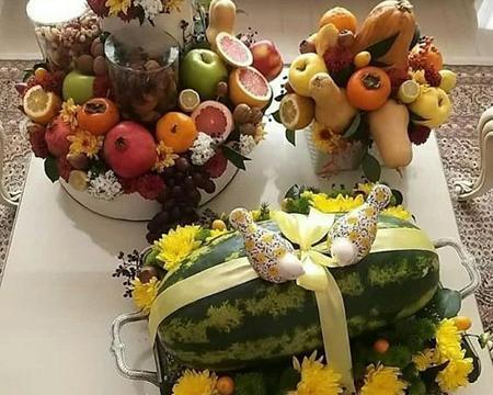 عکس وسایل تزیینی شب یلدا