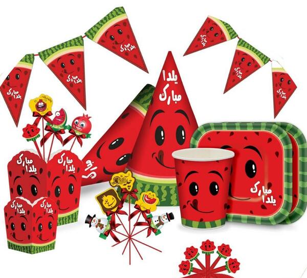 عکس وسایل تزیینی برای شب یلدا