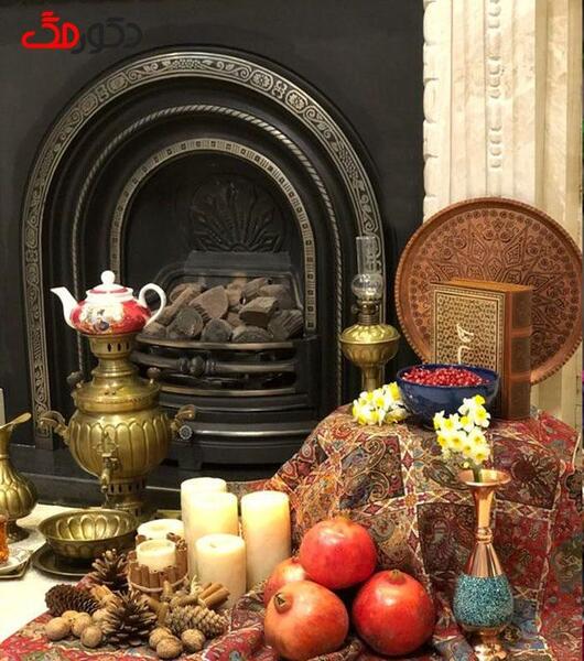 عکس وسایل تزیینی برای شب یلدا