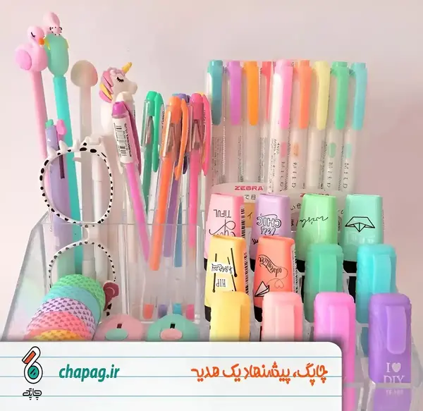 عکس وسایل تحریر کیوت