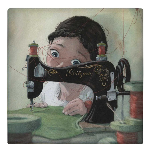 عکس نقاشی وسایل خیاطی