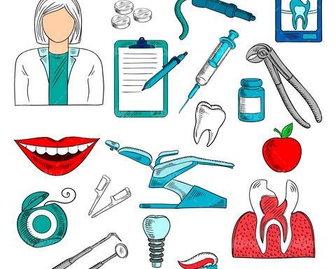 عکس وسایل دکتری نقاشی