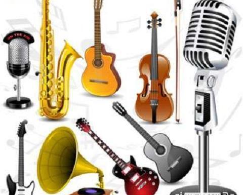 عکس انواع وسایل موسیقی