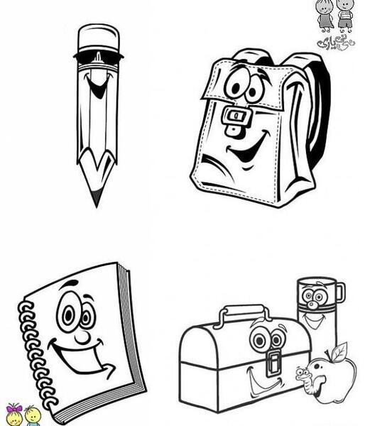 عکس وسایل نقاشی فانتزی