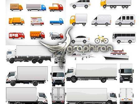 عکس وسایل نقلیه کارتونی
