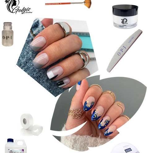 عکس وسایل ناخن کاری