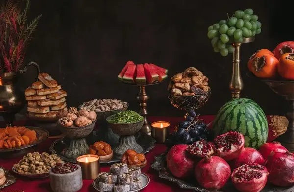 عکس وسایل برای شب یلدا