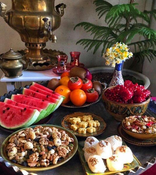 عکس وسایل برای شب یلدا