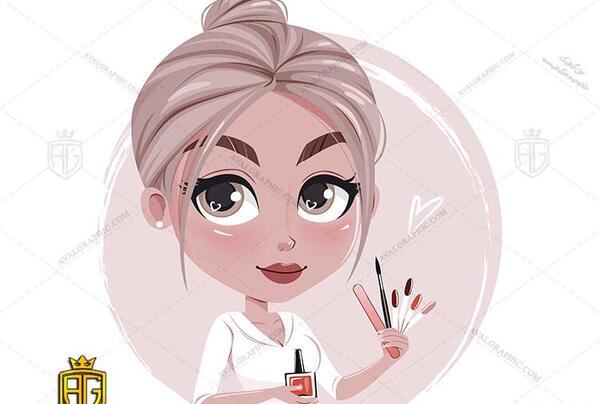 عکس وسایل ناخن برای پروفایل