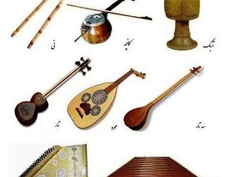 عکس تمام وسایل موسیقی